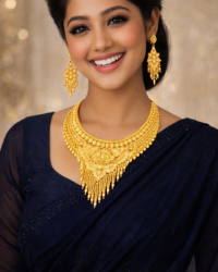 Queen Dubai Gold Plate Nackless