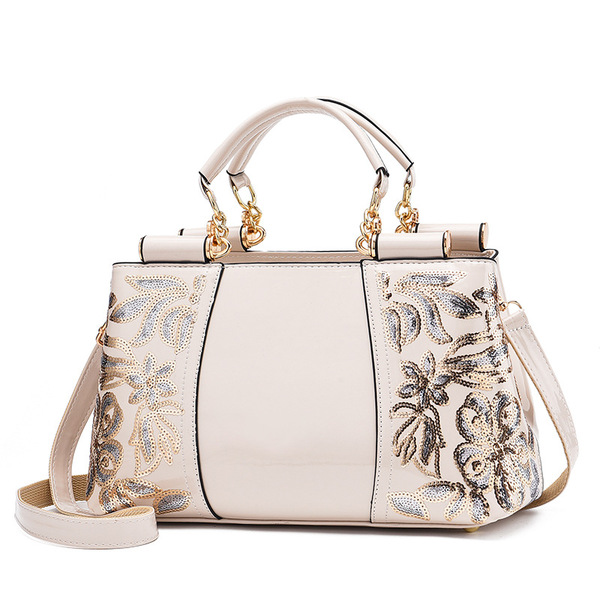 Embroidered Pillow Bag For Women's