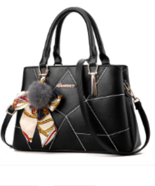 new women's shoulder bag fashion simple handbag European and American style middle-aged women's bag